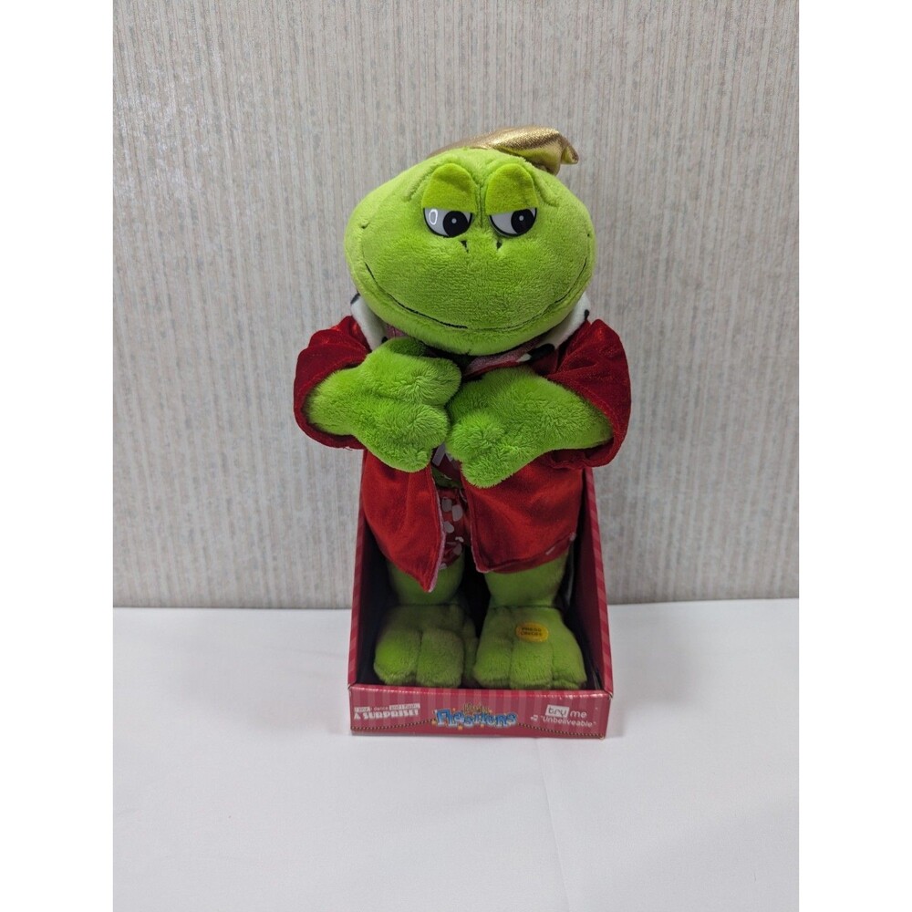 Gemmy Flirty Flashers Flirty Dancers Frog Kiss Me Singing Unbelievable 2006 NOS